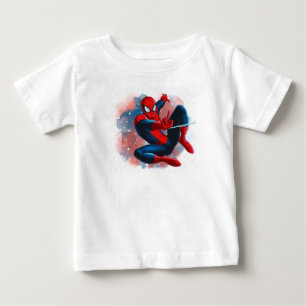 Para Bebê Camiseta Infantil Super-Herói Aranha