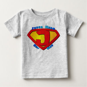Para Bebê Camiseta Infantil Super Hope Hero Shield Baby