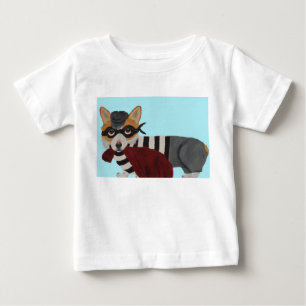 Para Bebê Camiseta Ladrão de Guloseimas Welsh Corgi Ladrão