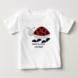 Para Bebê Camiseta Ladybug do pai