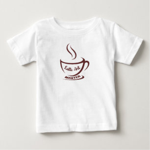 Para Bebê Camiseta Latte Art Master