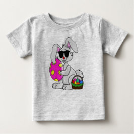 Para Bebê Camiseta legal de páscoa engraçada de design