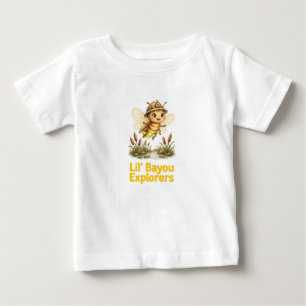 Para Bebê Camiseta Lil' Bayou Explorers Firefly Baby