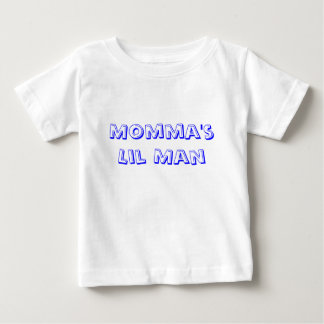 Para Bebê Camiseta Lil Man da mamãe