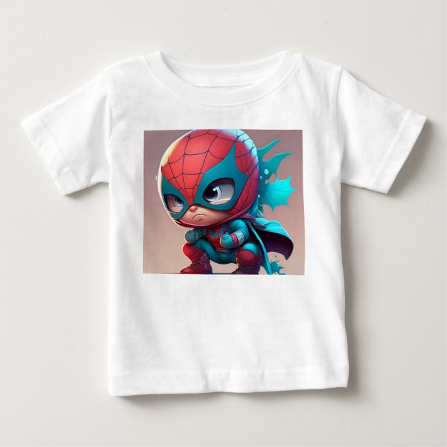 Para Bebê camiseta masculina infantil (Frente)