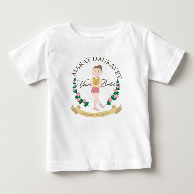 Para Bebê Camiseta MDSB Young Kids (Frente)