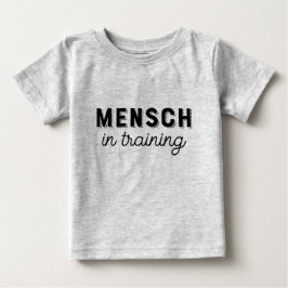 Para Bebê Camiseta Mensch em Treinamento