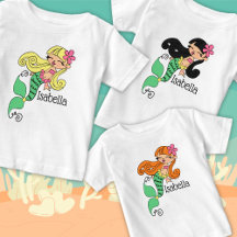 Camiseta Mermaid Redhead