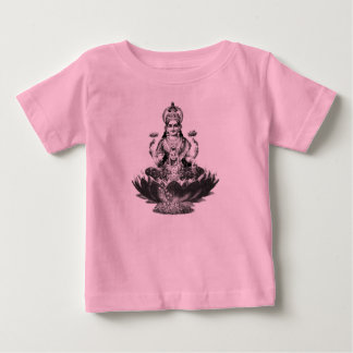 PARA BEBÊ CAMISETA ORGÂNICA-YOGA BABY-GODDESDE DE RIQUEZA