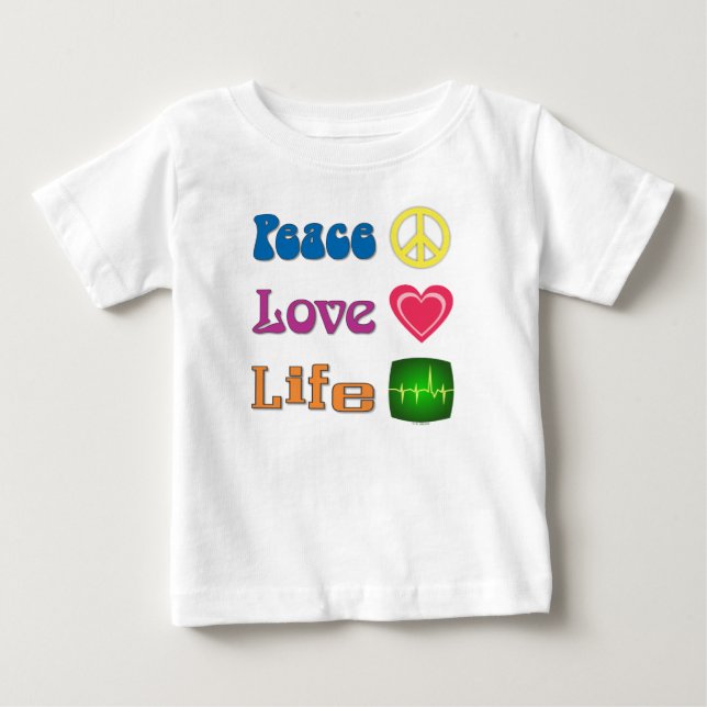 Para Bebê Camiseta ou macacão de bebé. (Frente)