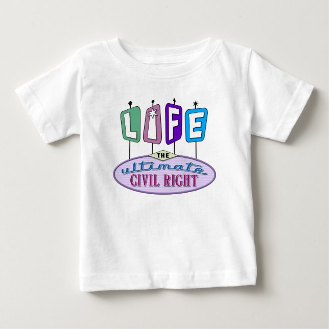 Para Bebê Camiseta ou macacão de bebé. (Frente)
