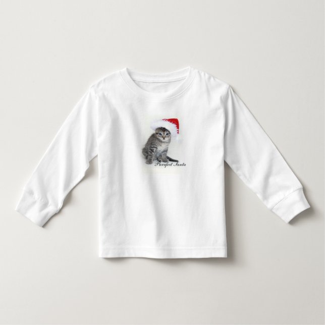 Para Bebê Camiseta Papai noel imperfeita (Frente)