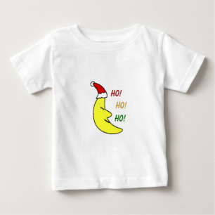 Para Bebê Camiseta Papai noel-lua