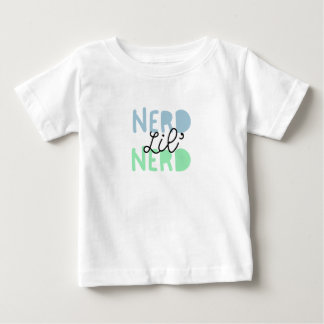 Para Bebê Camiseta Pequeno Nerd