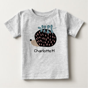 Para Bebê Camiseta Personalizada de Nome Personalizado de Ca