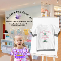 Camiseta Personalizada do 1º Dia de São Patrício d