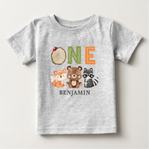 Para Bebê Camiseta Personalizada do Primeiro Aniversário