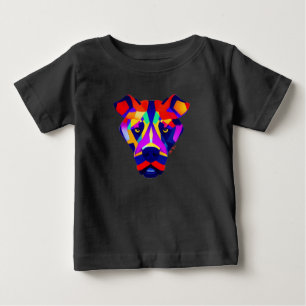 Para Bebê Camiseta preta baby Alexander's Dog
