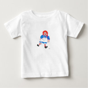 Para Bebê Camiseta Raggedy Ann