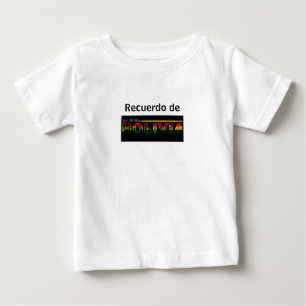 Para Bebê camiseta recuerdo de Bolivia