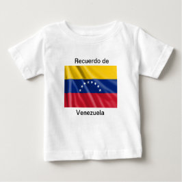 Para Bebê Camiseta recuerdo de Venezuela