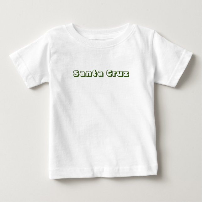 Para Bebê Camiseta Santa Cruz (Frente)