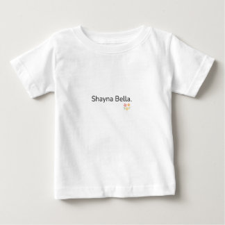 Para Bebê Camiseta Shayna Bella Baby