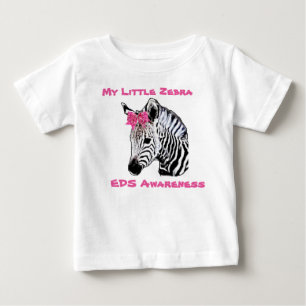 Para Bebê Camiseta Síndrome de Ehlers-Danlos Meninas