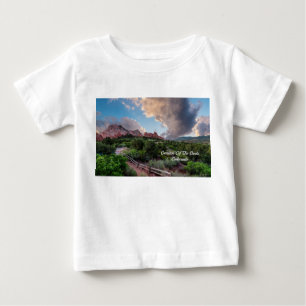 Para Bebê Camiseta Sunrise Toddler Giant Giant Sleeping do C