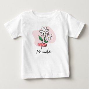 Para Bebê Camiseta tão fofa