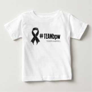 Para Bebê Camiseta #TEAMbpw Baby (Branca)