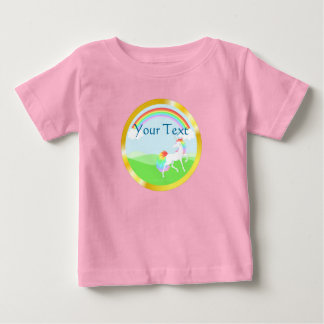 Para Bebê Camiseta Unicórn