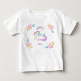Para Bebê Camiseta Unicorn Baby