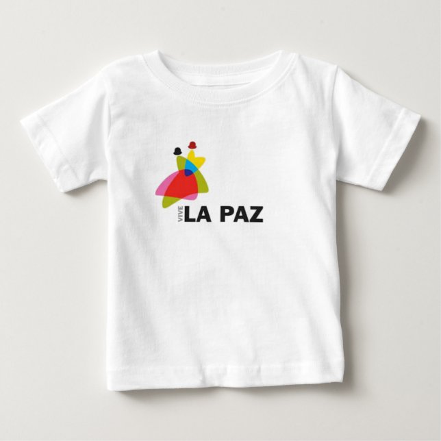 Para Bebê Camiseta vive La Paz (Frente)