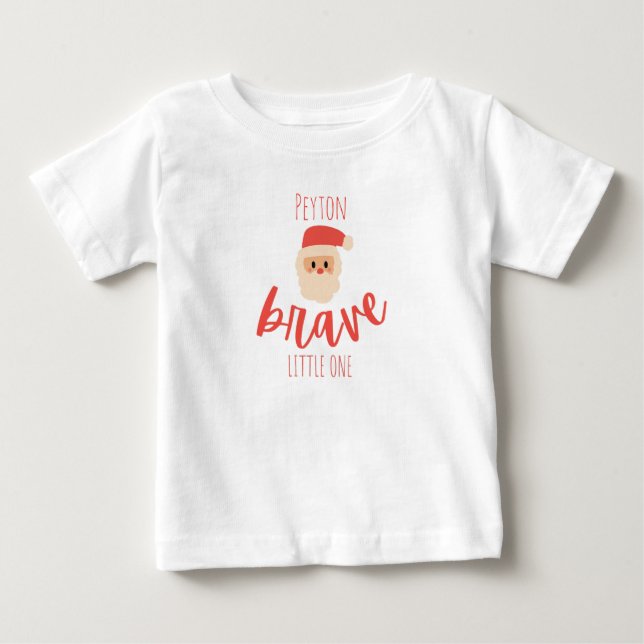 Para Bebê cancer de infância natal, camiseta personalizada d (Frente)