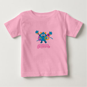 Para Bebê "Catch Me If You Can" Camiseta Infantil Monstrinho