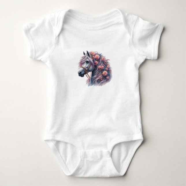 Para Bebê cheval body (Frente)
