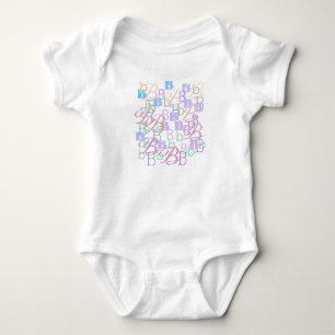 Para Bebê Confeite de Letras "B" Body Baby