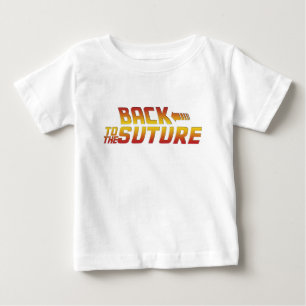 Para Bebê De Volta à Sutura - Recupere-se Logo Camiseta de C