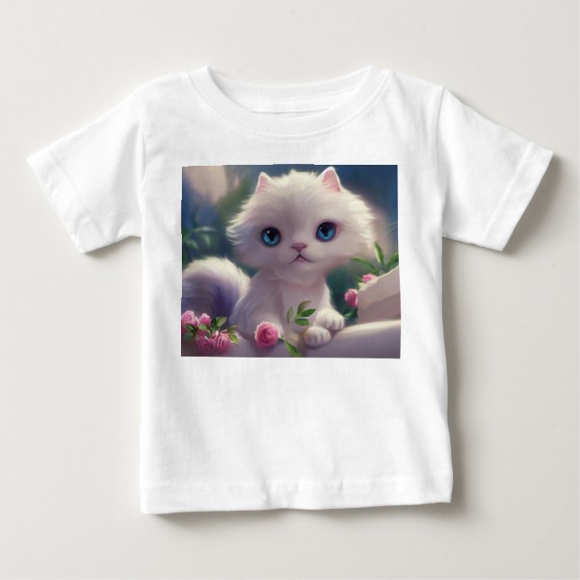 Para Bebê Designs Adoráveis De Camiseta De Bebê: Fofo E Pers (Frente)