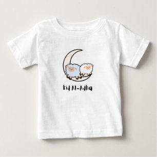 Para Bebê "Doce Camiseta Bebê: Conforto de Na moda
