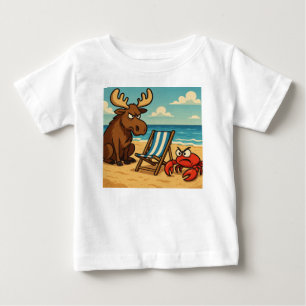 Para Bebê Duelo na Costa – Quem Fica com a Cadeira? Camiseta