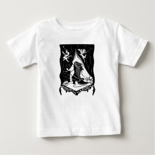 Para Bebê Elves e o Camiseta do Bebê-Sapateiro