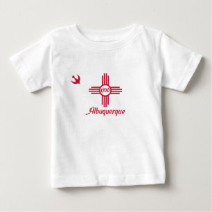 Para Bebê Emblema de Albuquerque, Nova Camiseta do México
