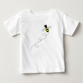 Para Bebê Engraçada Camiseta Negra Negra Negra Bee Bee Namor