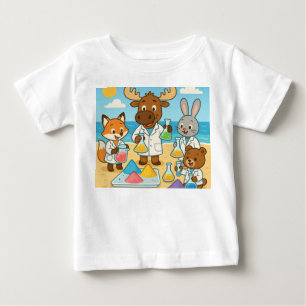 Para Bebê Esquadrão de Ciências Sandy - Camiseta Inteligente