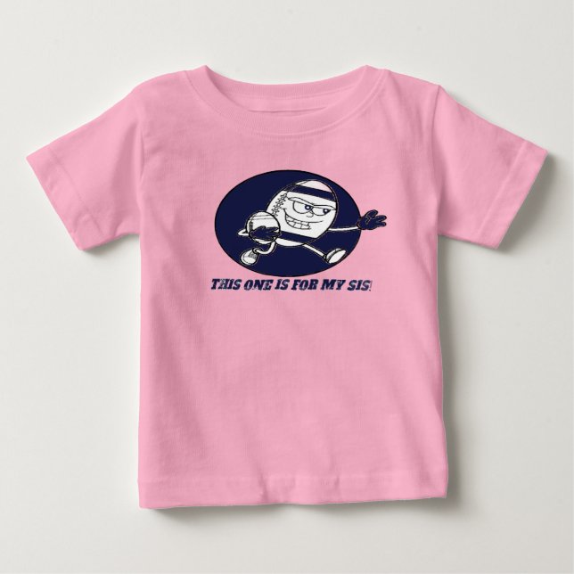 Para Bebê Esta Baby Camiseta (Frente)