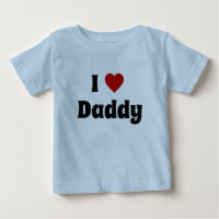 Eu adoro camiseta pai