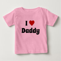Eu adoro camiseta pai