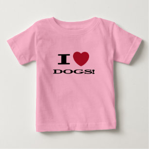 Para Bebê Eu coração persigo o camiseta e os presentes